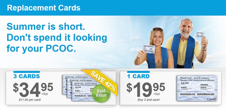 BOATERexam.com Replacement Cards